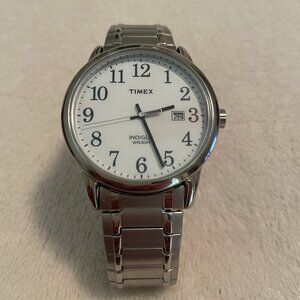 Vintage Timex Easy Reader Date 38mm Expansion Band Watch (TW2P81300)
